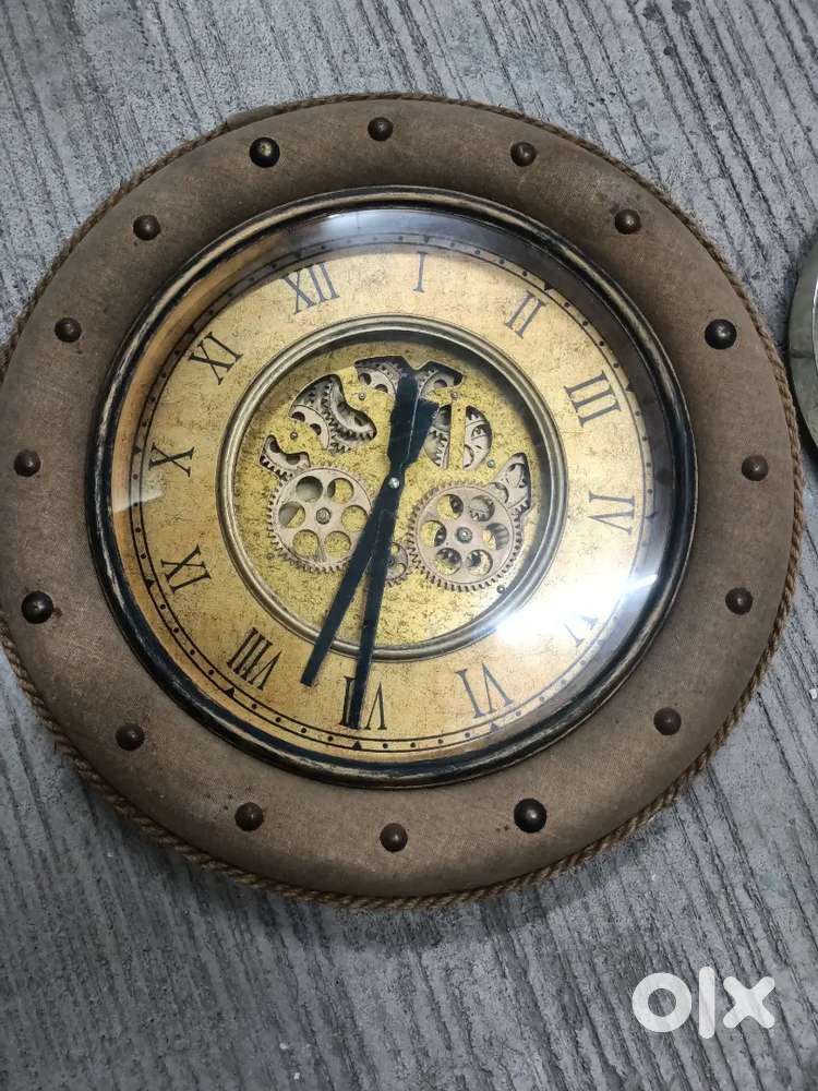 Big wall clock antique piece