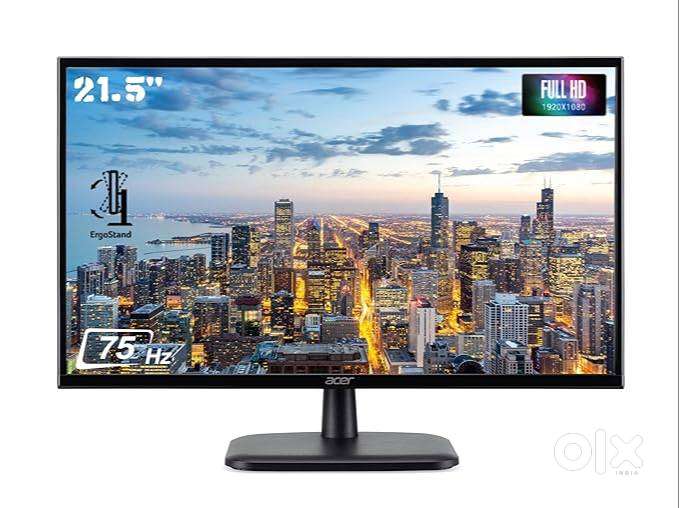 2 x Acer 21.5 inch FHD LED Monitor - Model EK220Q