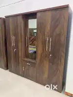 5 Door Wardrobe 6x6 Available in Factory Prize Free Delivery