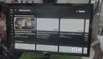 LG 22 in monitor with hdmi input, some black dots in white background