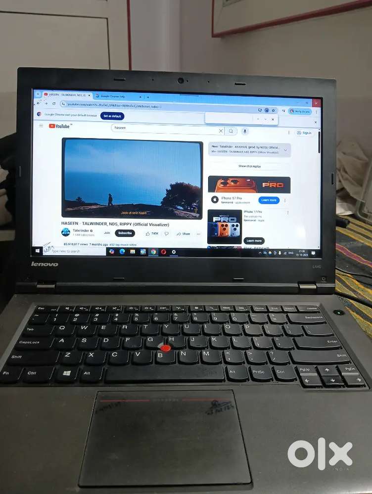 Lenovo laptop i3 processor window 10 Pro Ram 8GB