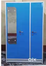 Brand New 3 Door Steel Almirah 26 Gauge HOME DELIVERY COD EMI