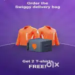 FREE JOINING 100 Delivery boys SWIGGY Food Delivery jobs