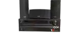 Onkyo AV receiver HT-R390 5.1channel+2 Channel & SKF-390 Home theatre