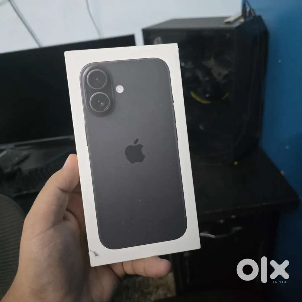 Iphone 16 black seal open