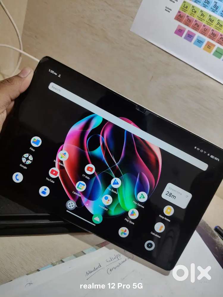 Realme pad 3+32 sim+wifi good condition