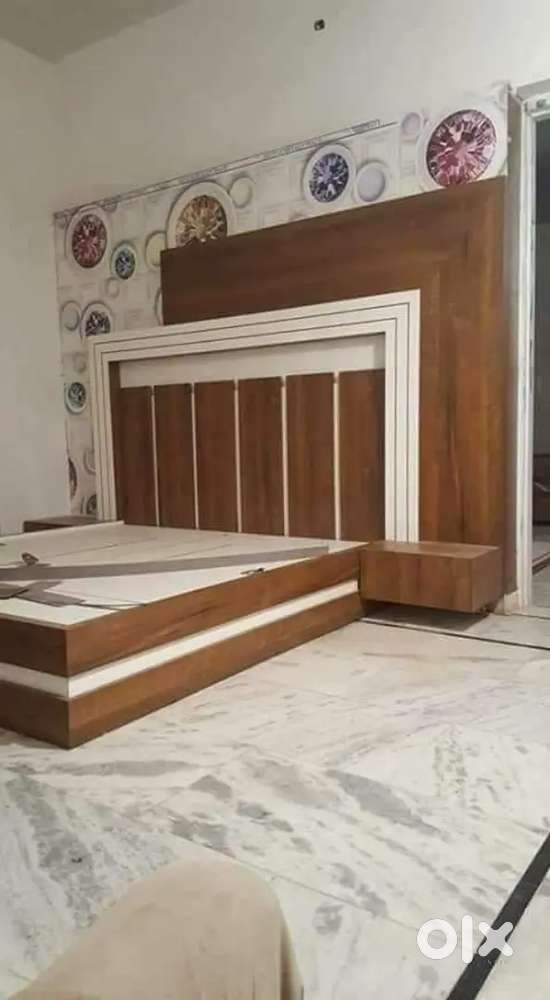 1/4 बीऐचके फलेट में फर्नीचर कलर्स पीओपी ऐंड ओल वकॅ समाधान