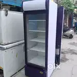 Steel vertical fridge