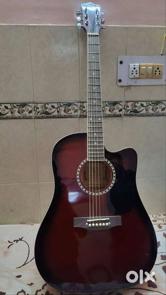 Kaps ST-1R Cutaway Acoustic Guitar - Wine Red