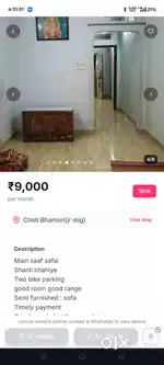 Nice 1bhk Room Contact for more rooms
