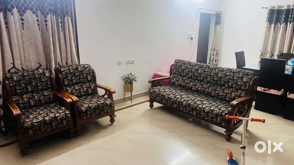 Teak wood sofas 3+ 1 + 1