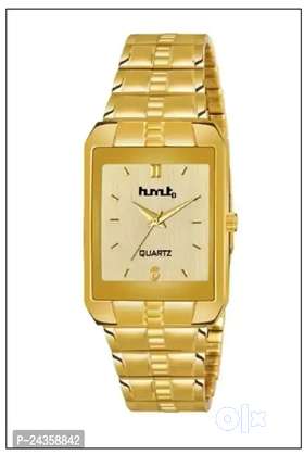 Hmt original golden watch for men best quality