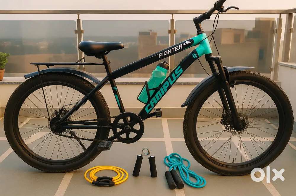 Vivelo 26t mtb double disc brake cycle soccers and free gift 7 mon old