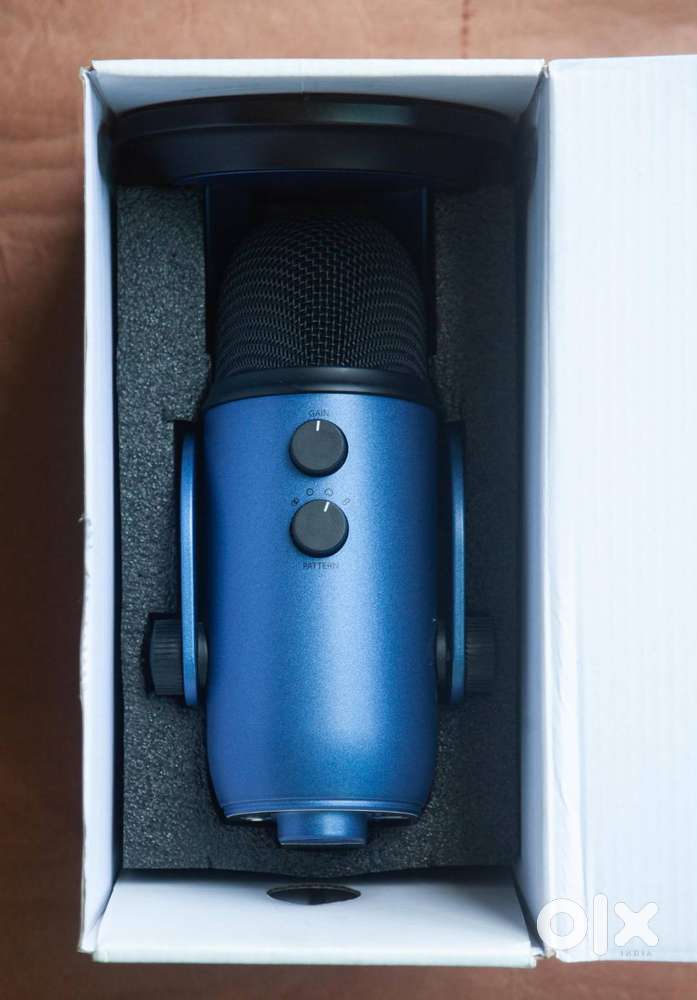 Blue Yeti Microphone In Box Like New