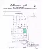 Thalavapalayam Corner plot near Kanthan city