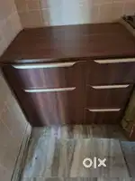 Cabinet for atta box and utensils
