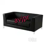 New two seater office sofa restaurant sofa saloon sofa waiting sofa
