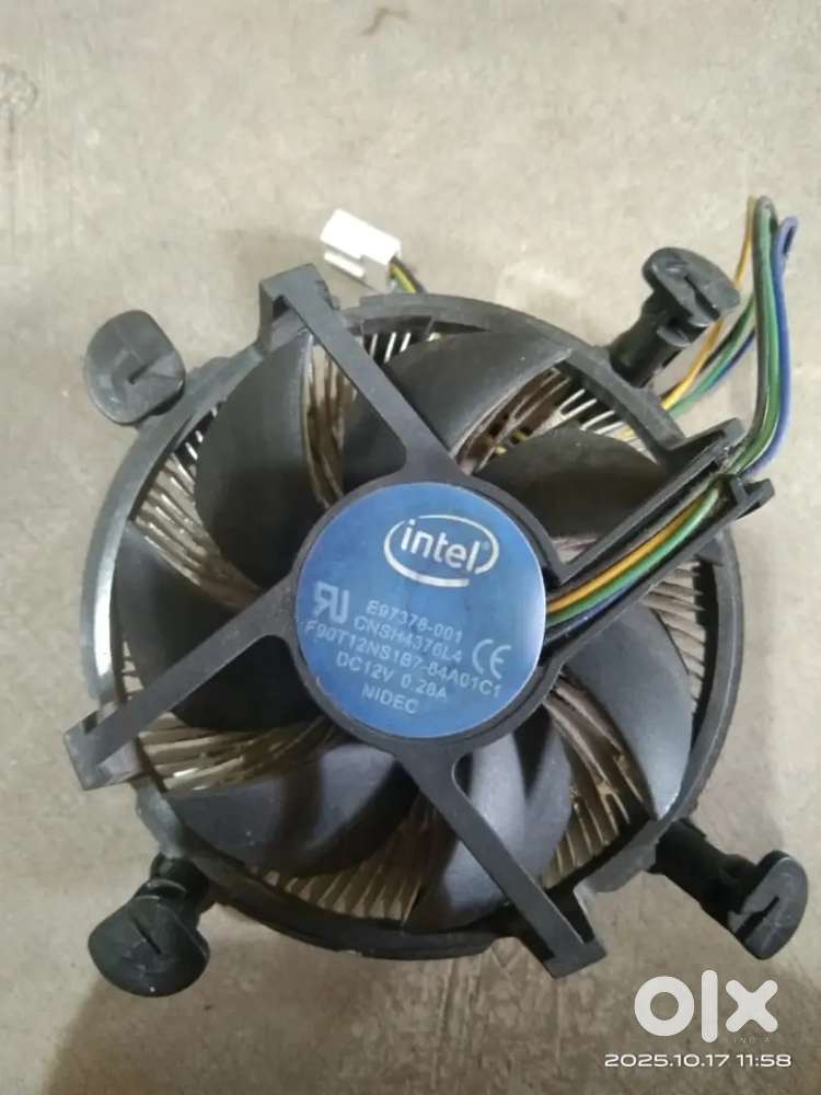 Smps, Cabinet, Ram DDR3 2GB. C2D Processor. Cooling Fan