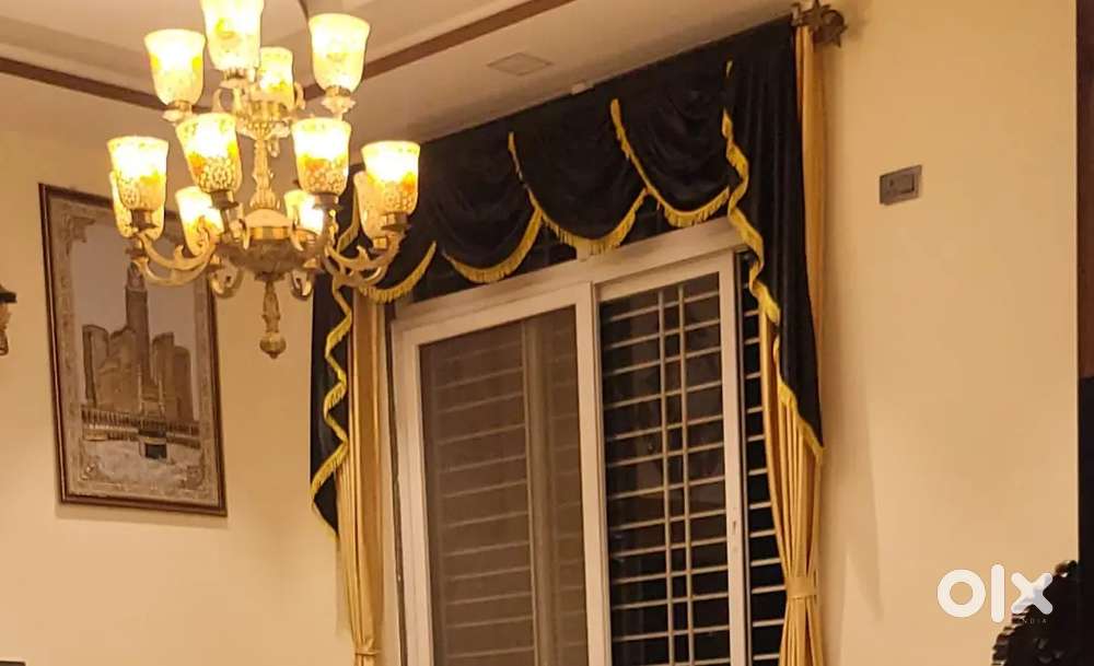 Curtains Premium with stiche material with very fine tailor