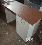 4x2 wallnut and white table brand new