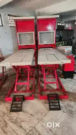 Bike servicing ramp