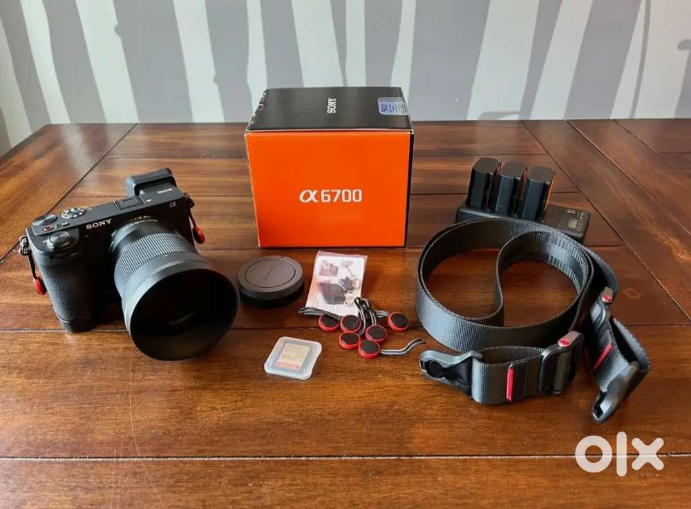 Sony Alpha A6700 ILCE-6700 Mirrorless Camera Sigma 30mm F1.4 DC Lens