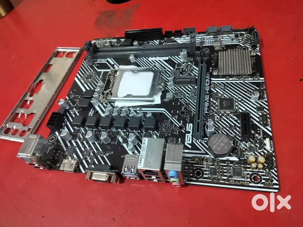 Asus prime H510M-K motherboard perfect working and new looking