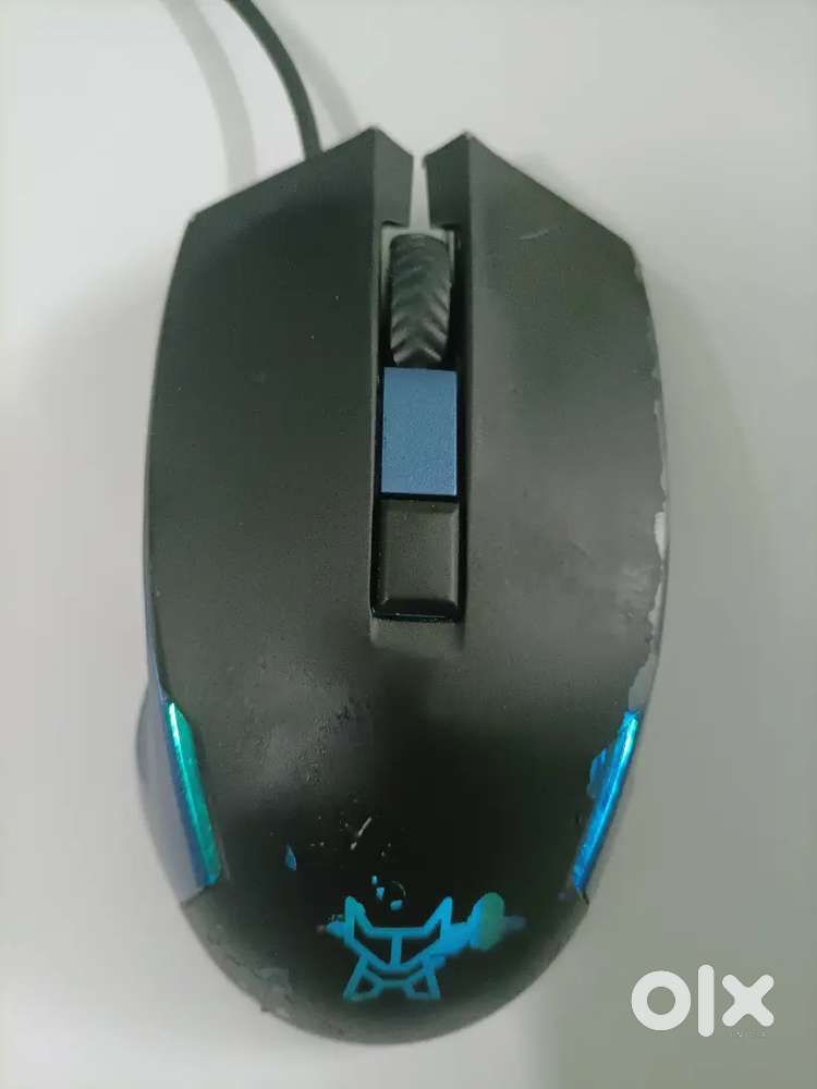 Arctic Fox Breathing Lights and DPI Upto 3600 WiredOpticalGamingMouse