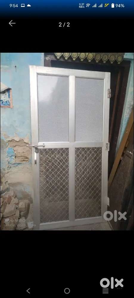 Main gate pipe, aluminium,