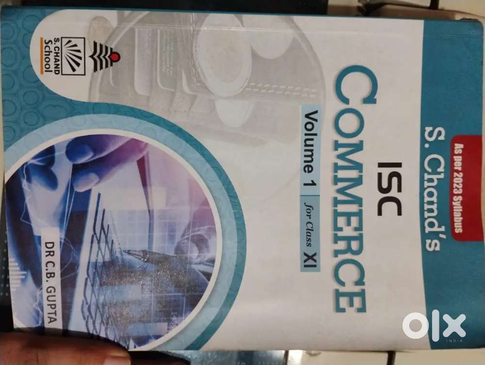 Commerce book class 11 isc.   2021 edition