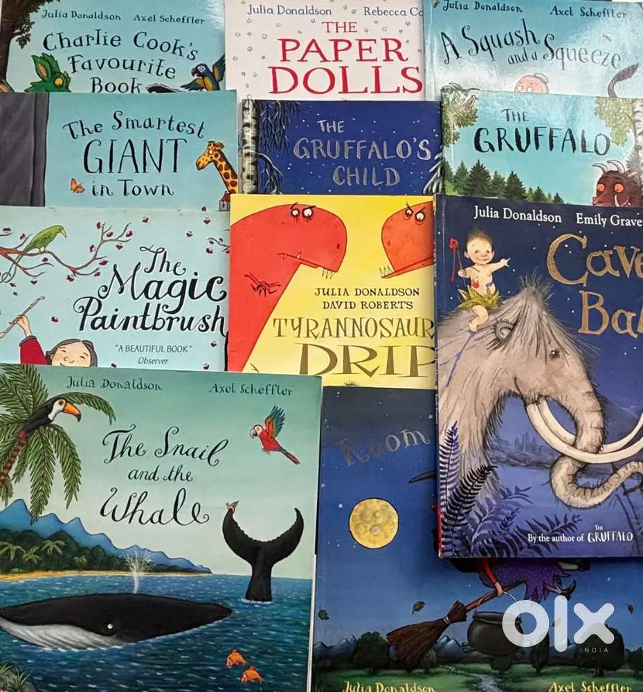 76 kids books of famous authors in good condition @ 75% off