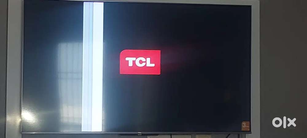 5 years used tcl qled tv