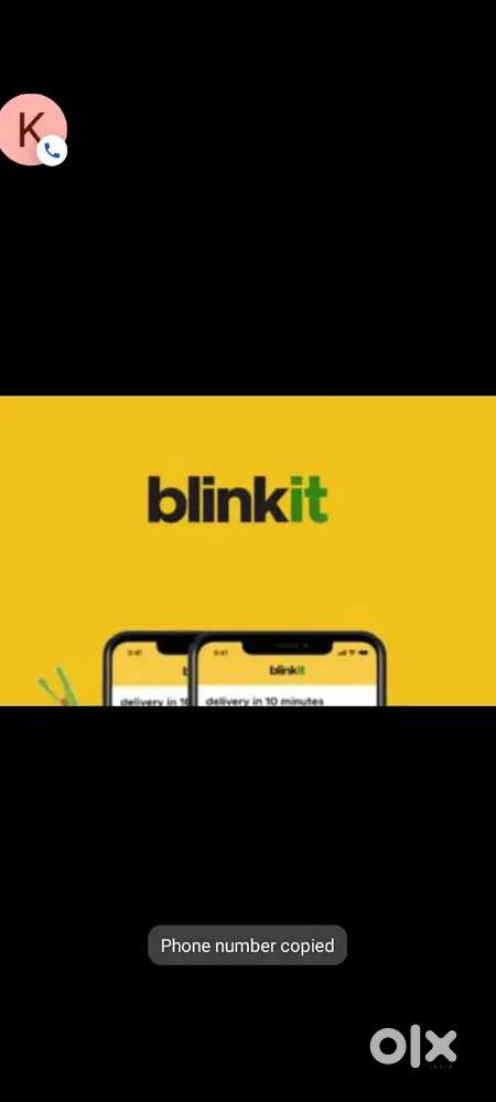 Hiring for varanasi blinkit delivery boy job