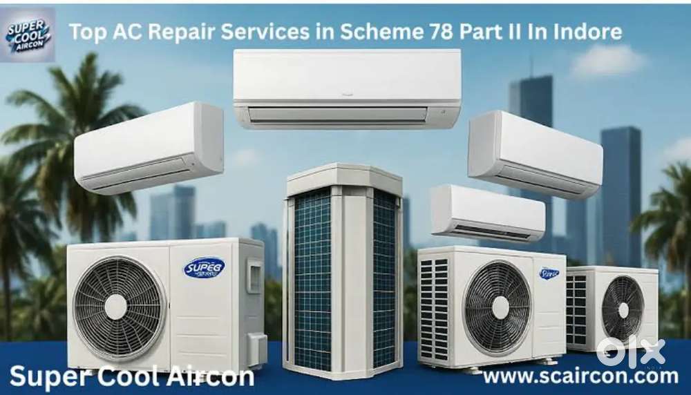 AC technician repair fitting split window duct casset