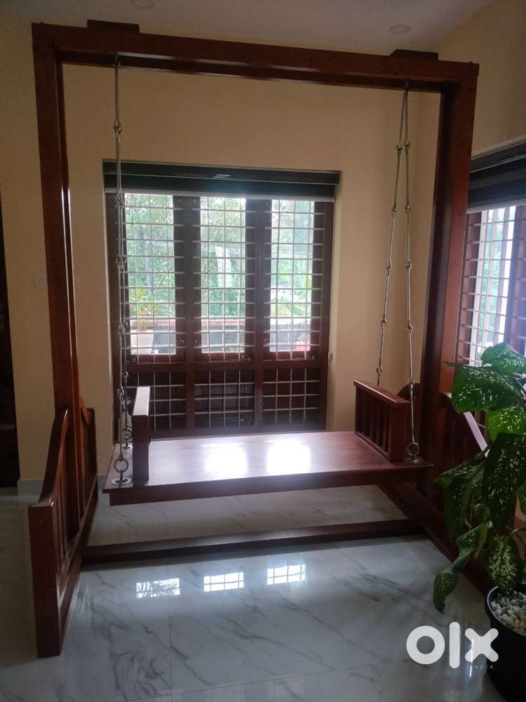 2 seater Teak Swing with Frame