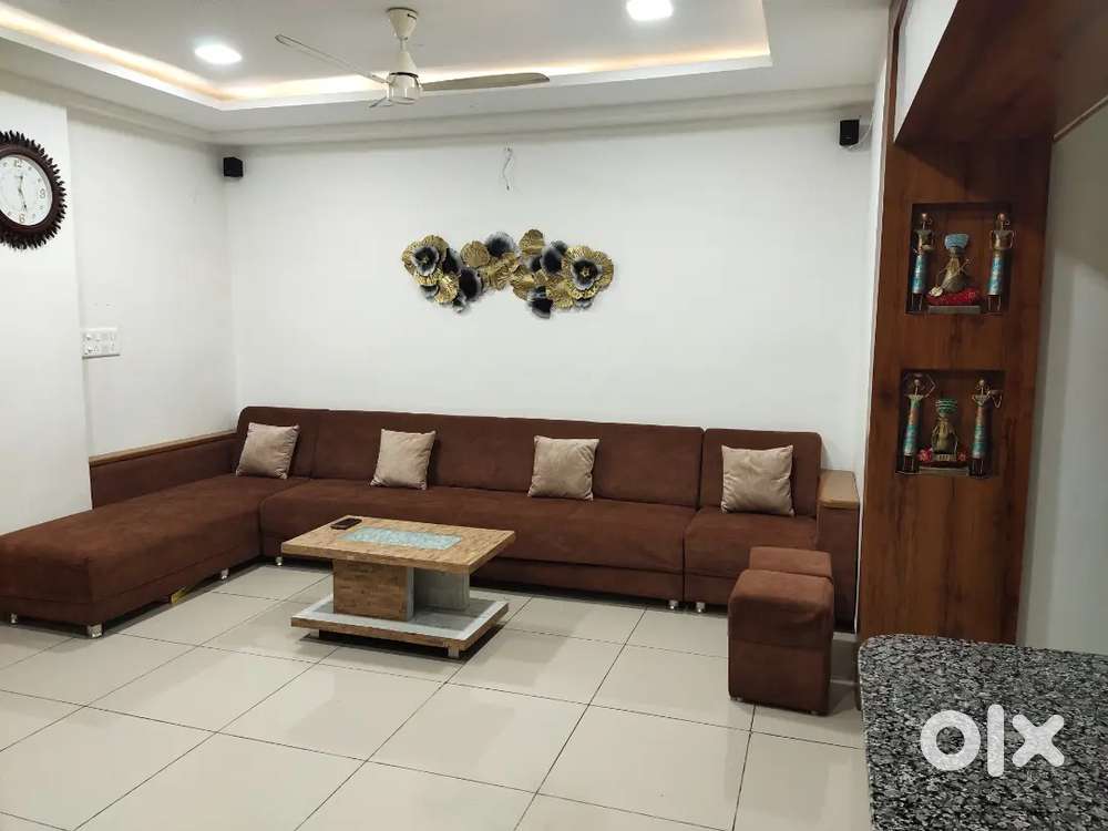 Fully furnished Large Size OPEN TERRACE flat for immediate sell.