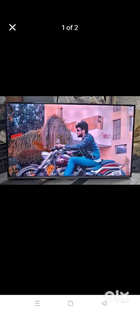 43 inch smart android frameless led tv with 600 channel free in tv