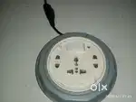 Rounded shaped  3 socket multifunctional extension board