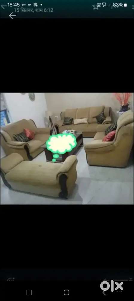 7 seater sofa set Good candition