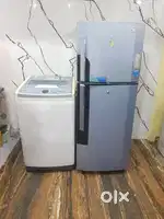 Samsung automatic washing machine & lg double door refrigerator*/*