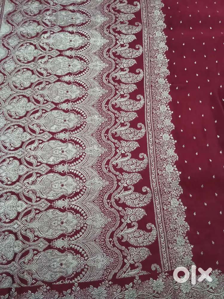 Banarasi silk saree.