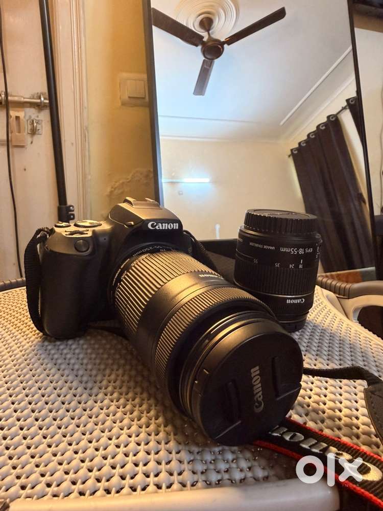 Canon 200D Mark II with Extra 55–250mm Lens – Excellent Condition