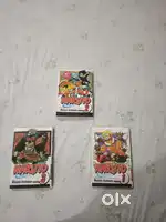 naruto comic books volume 1,2and3