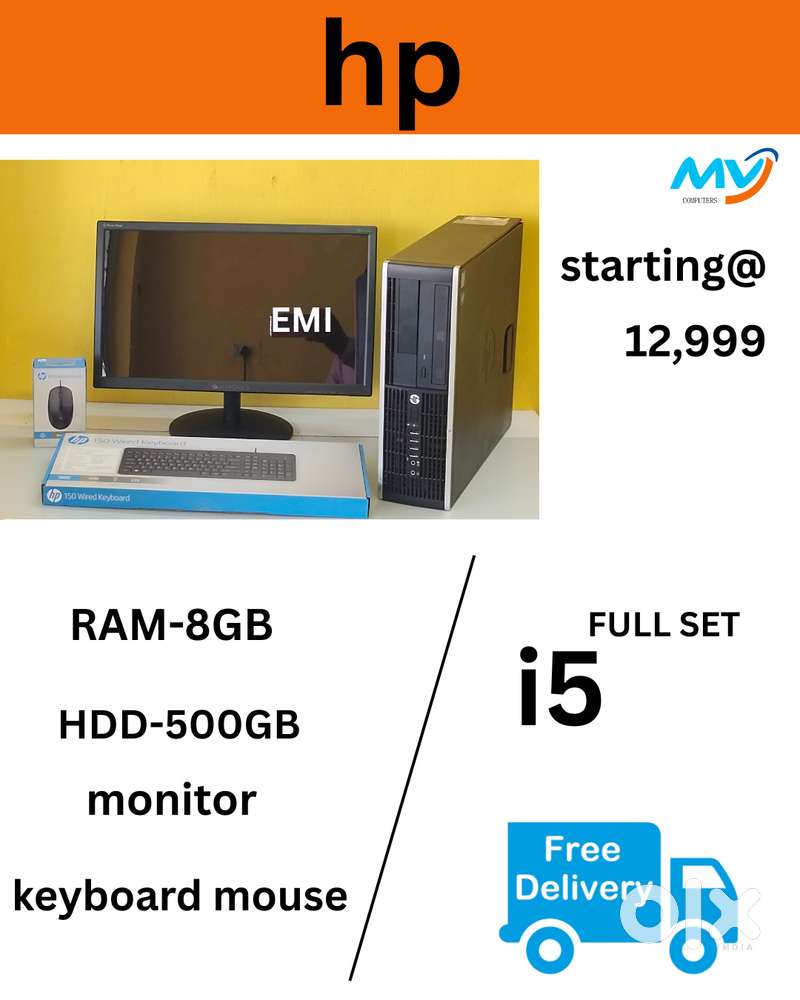 1 - Year Warranty  New System  Desktop Laptop Computer Full Set