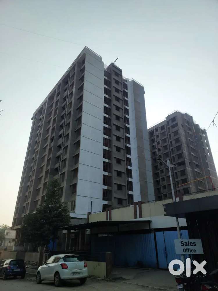 A High Quality Luxurious 2 bhk flat with bricks work Nearing posession