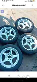 Alloy wheels n tyres, swift/Baleno/i 20/elite/magnite etc