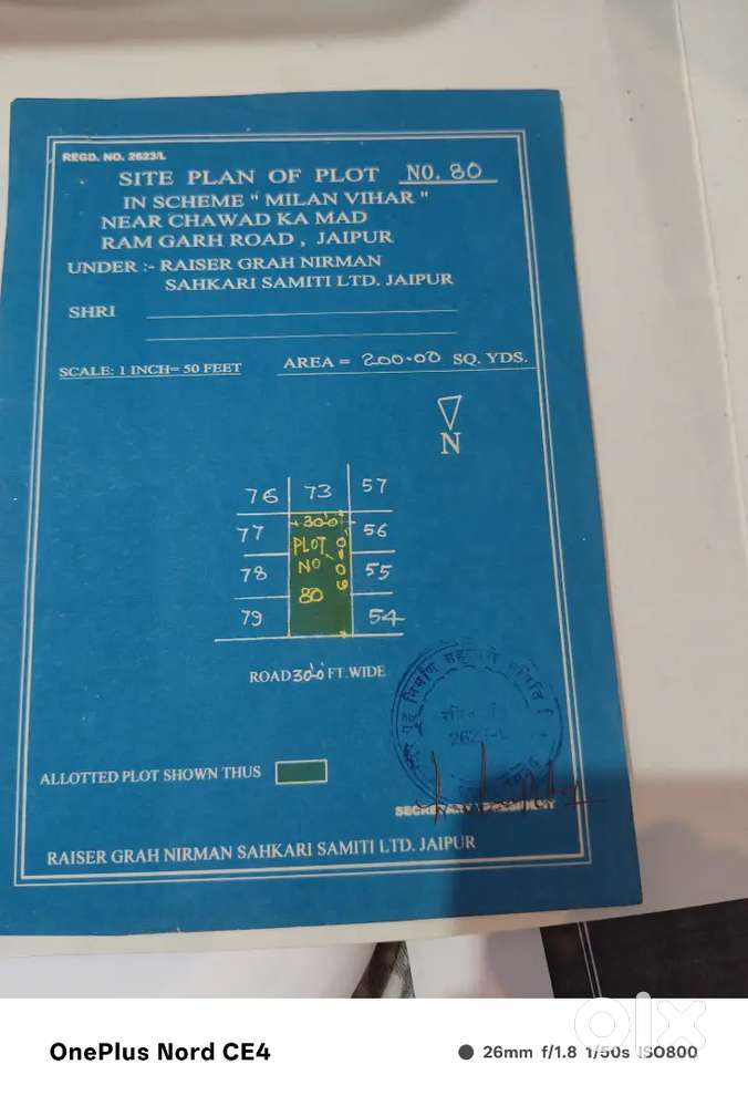 Milan vihar colony on jamwa ramgarh road