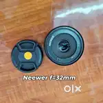 Neewer 32mm f/1.6 APS-C Manual Focus Prime Lens – Fast Standard Lens.