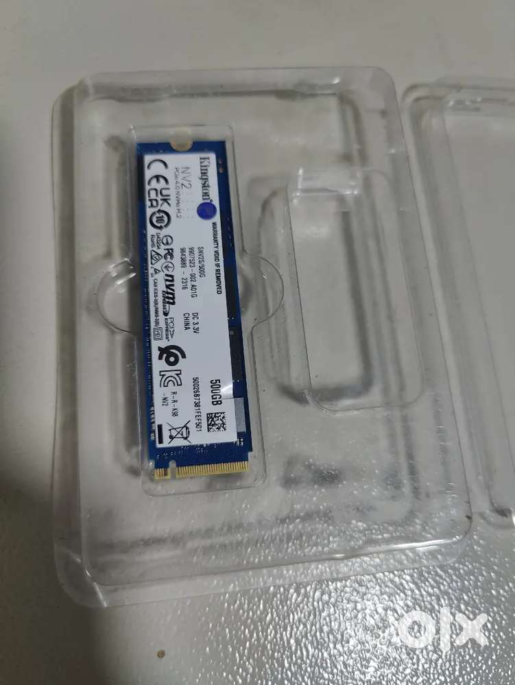 Kingston 500 Gb NVME SSD Unused