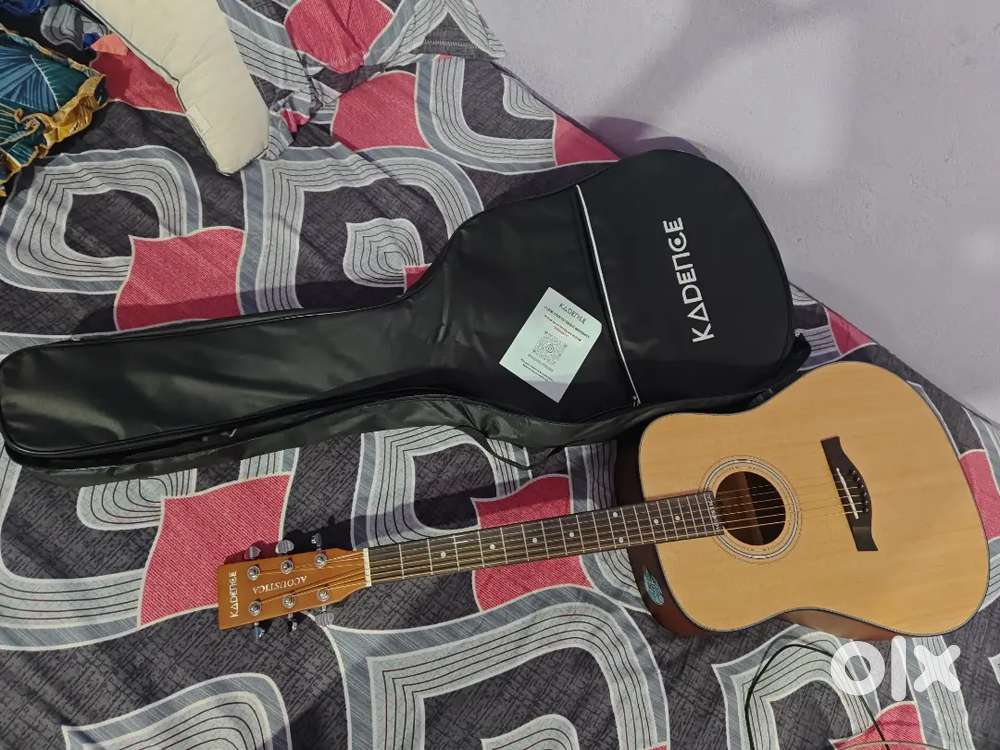 Kadence A281 Acoustic Guitar-6-String, Natural, 41 Dreadnought Body.